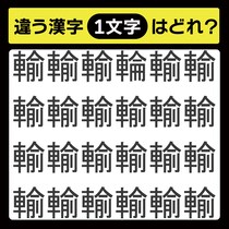 「1文字だけ違う……！」漢字間違い探しで脳トレしよう！【毎日脳トレ】【クイズ】