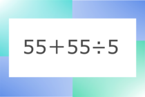 「55+55÷5」10秒アタック！計算で脳トレに挑戦！【毎日脳トレ】【クイズ】