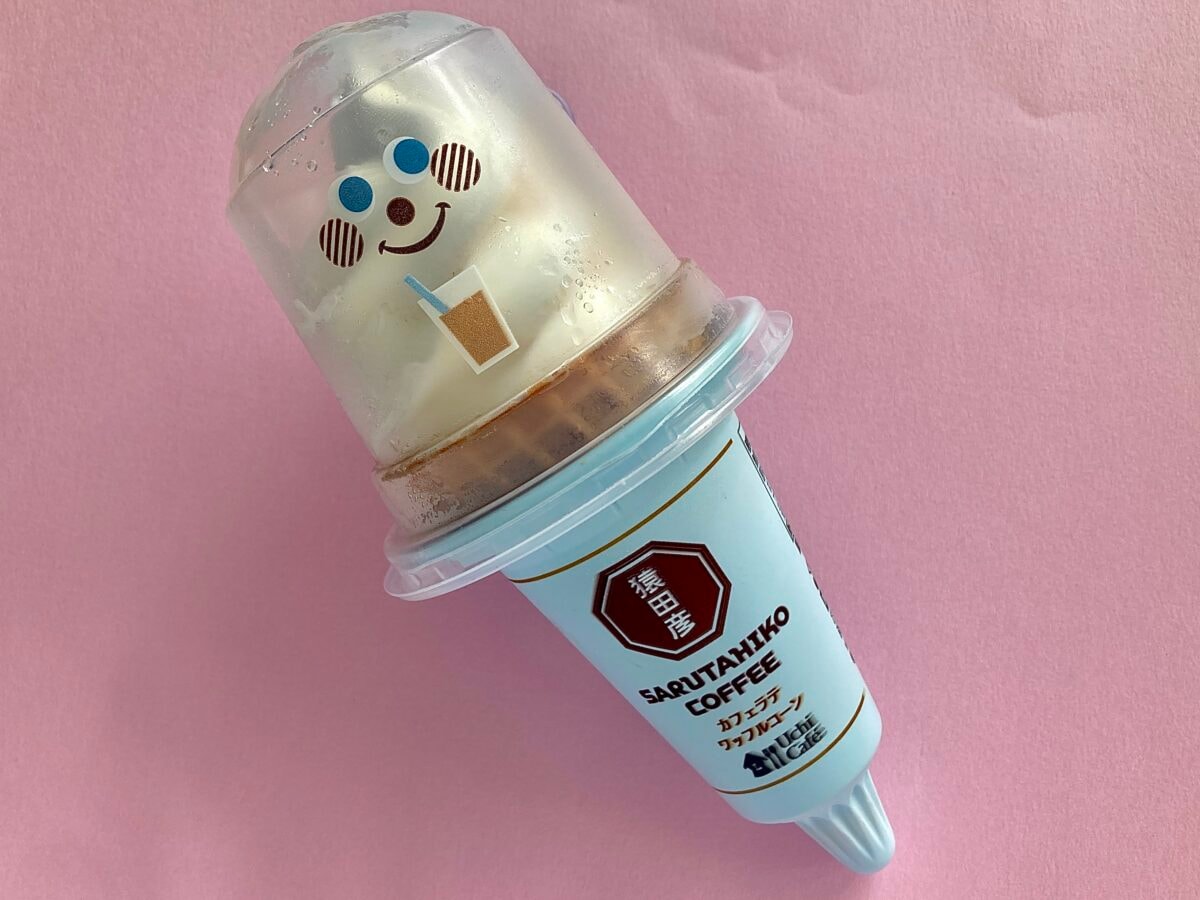 ちょっとオトナのご褒美アイス♡【セブン】猿田彦珈琲カフェラテワッフルコーン