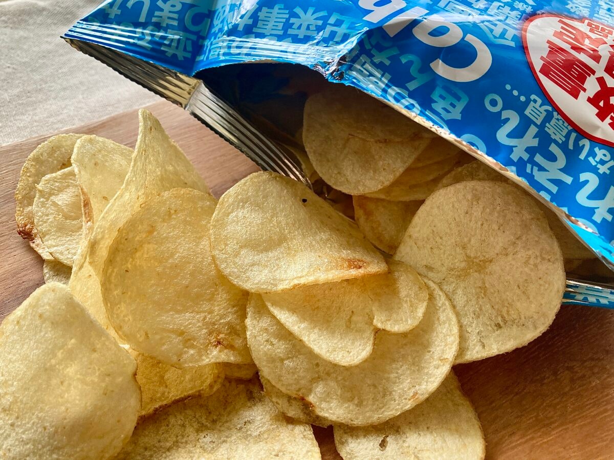 足掛け1年半！渾身のポテチがこちらです！【ローソン】よりすぐりのうすしお味