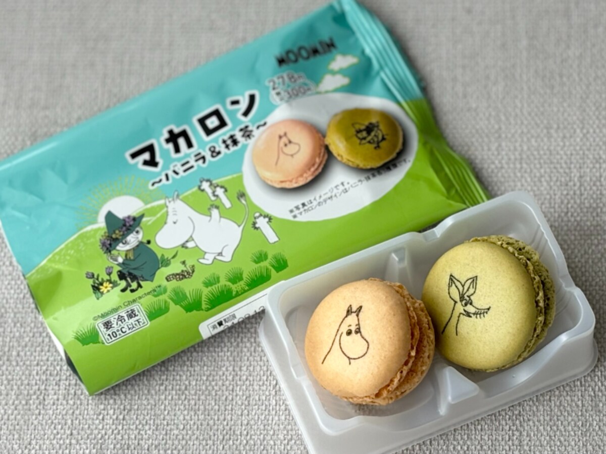 パケも味も最高……♡【ファミマ限定】かわいいムーミンマカロンが新登場