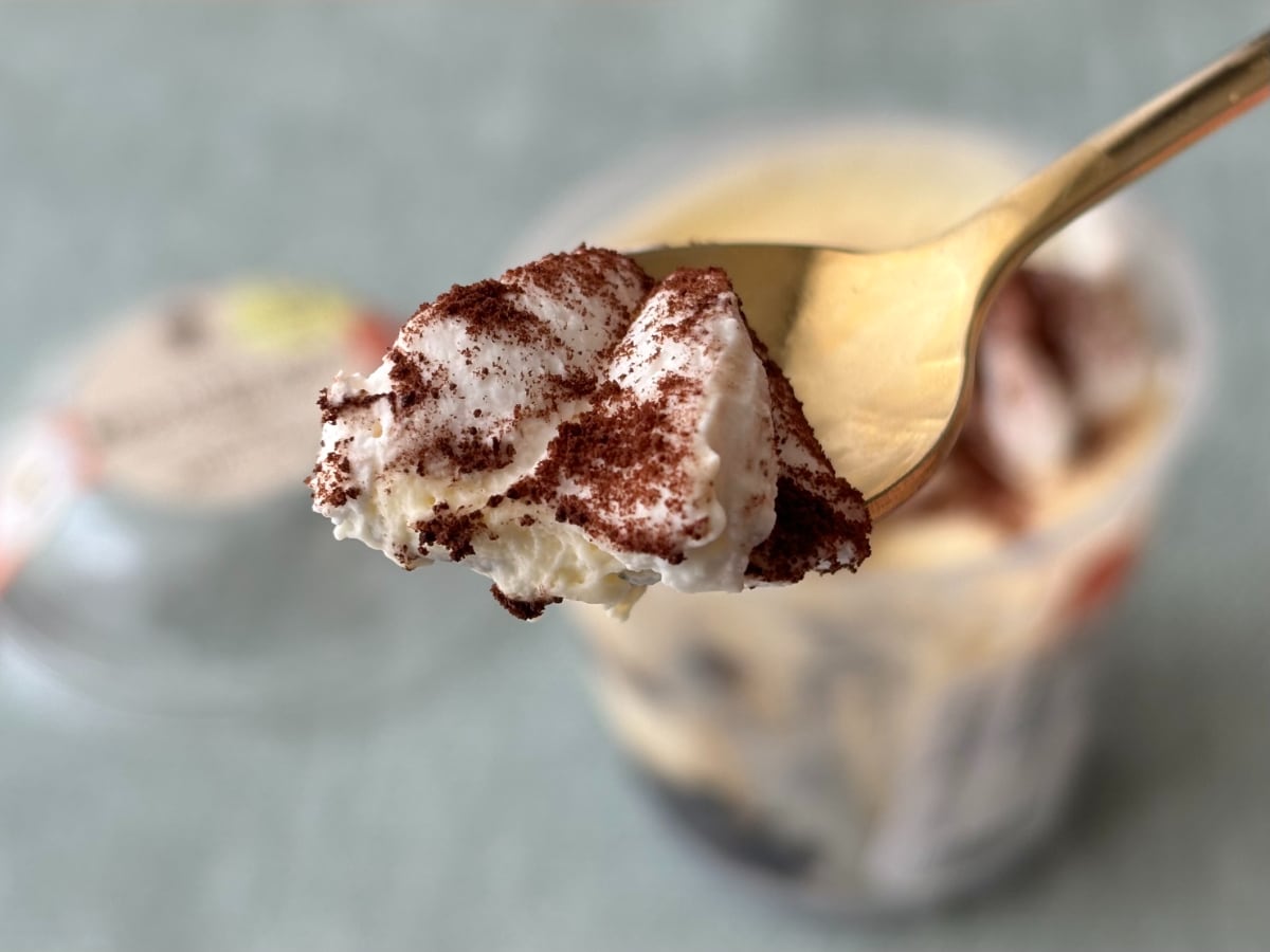 ぷるっぷるのコーヒーゼリーがたまらん♡【ファミマ】夏に合うティラミス