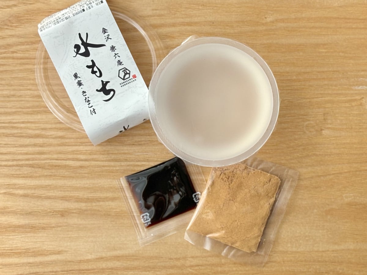 弾力感すごっ！【ローソン】見た目も涼やかな「水もち」が新登場