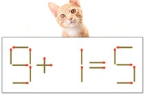 【マッチ棒パズル】正しい式にしよう！「9+1=5」【毎日脳トレ】