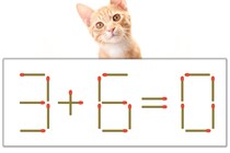【マッチ棒パズル】正しい式にしよう！「3+6=0」【毎日脳トレ】