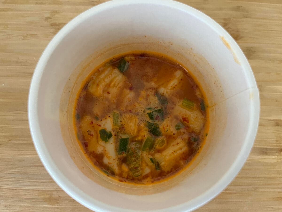 海鮮を感じる辛旨!【セブン】あと一品欲しいときに便利なスープが登場!