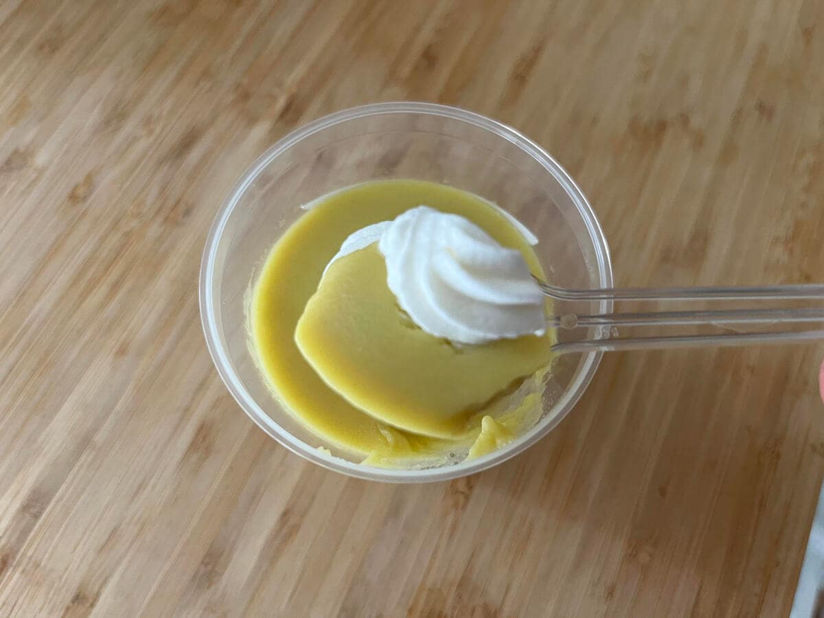 なめらかでとろける食感！【セブン】スイートポテトのようなお芋ぷりんが登場