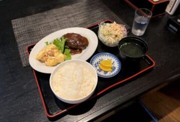 【飯塚】中華もいただける♪地元で愛される焼肉屋さん。開山のよくばりバーグ定食