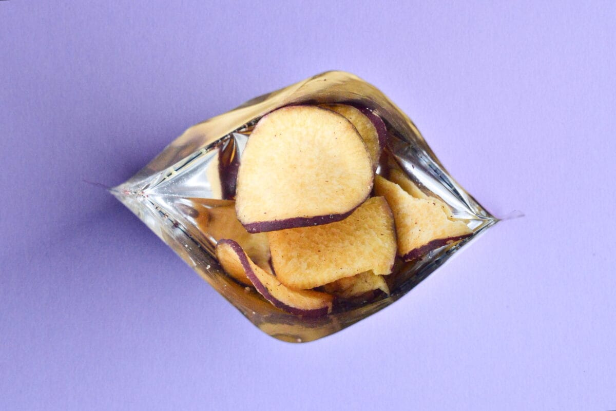 紅はるか100%味付けなし【ファミマのお芋掘り】紅はるかチップス