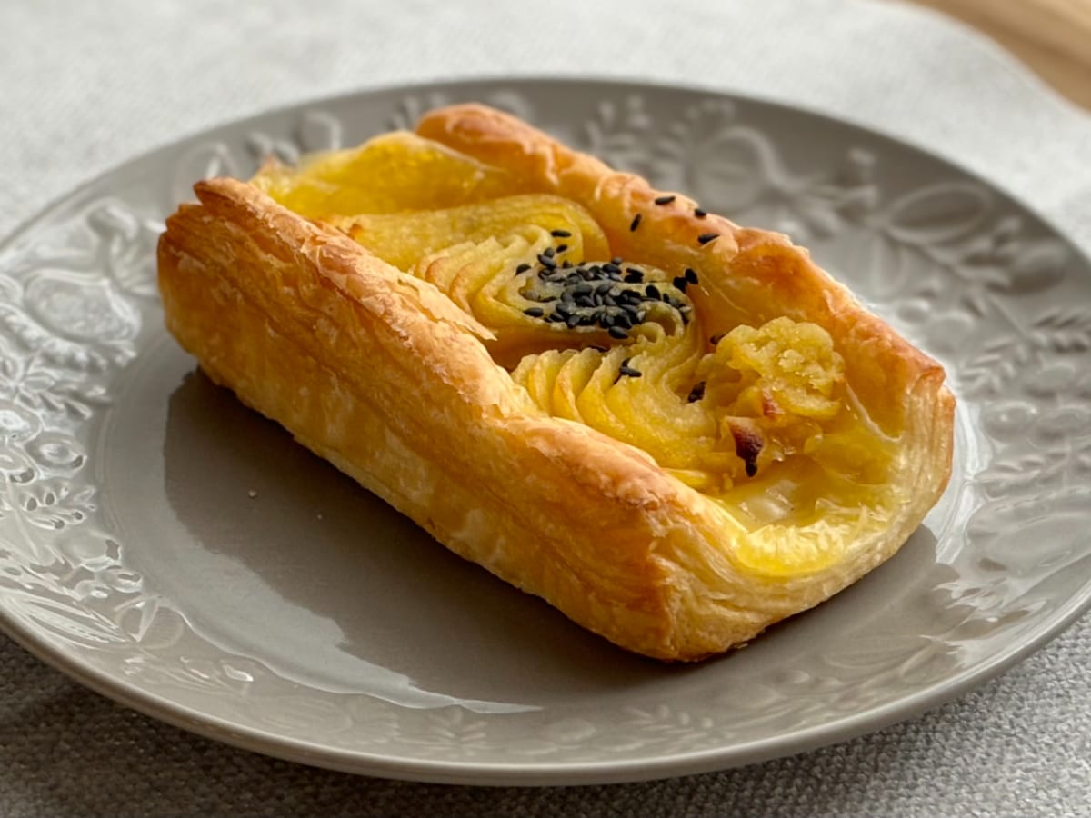 ぜいたくな甘さに大満足！【ファミマ】スイートポテトタルトデニッシュ
