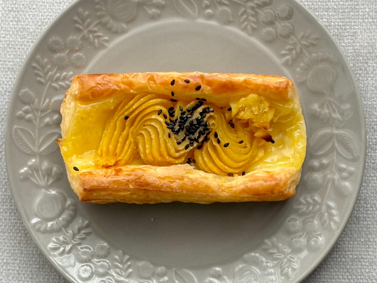 ぜいたくな甘さに大満足！【ファミマ】スイートポテトタルトデニッシュ