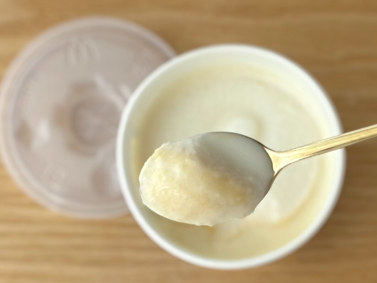 ほのかに感じるカラメルがまさにプリン!【マクドナルド】月見シェイク