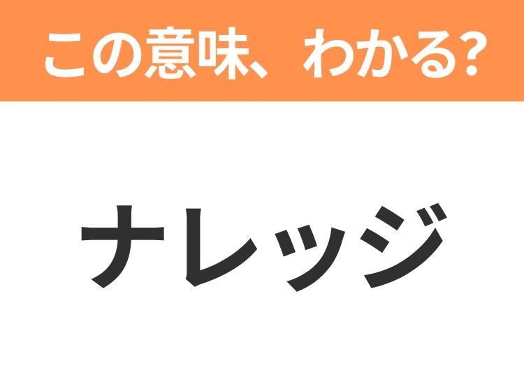 【ビジネス用語クイズ】「ナレッジ」の意味は？社会人なら知っておきたい言葉！