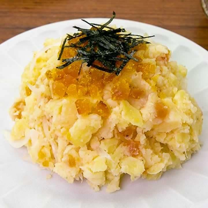 大人の味♪からすみのポテトサラダ