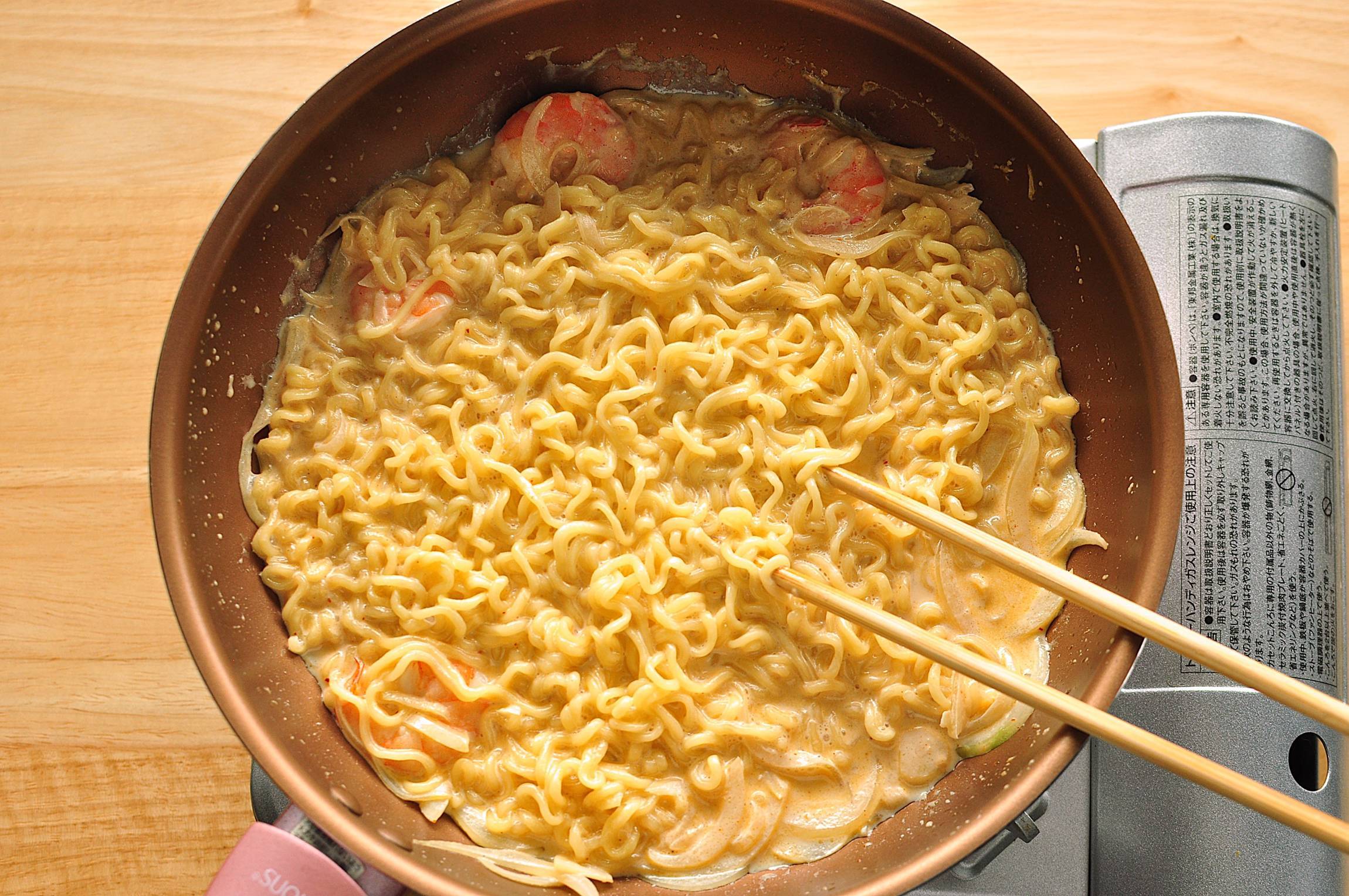 辛ラーメンで再現「トゥーンバパスタ」レシピ。その味に「インスタント麺とは思えない！」