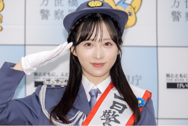 AKB48小栗有以、秋葉原は「私たちAKB48グループにとって原点」一日警察署長に就任