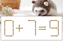 【マッチ棒パズル】正しい式にしよう！「0+7=9」【毎日脳トレ】