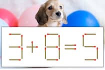【マッチ棒パズル】正しい式にしよう！「3+8=5」【毎日脳トレ】