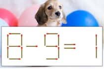 【マッチ棒パズル】正しい式にしよう！「8-9=1」【毎日脳トレ】