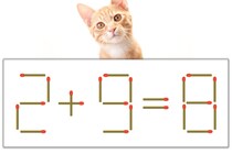 【マッチ棒パズル】正しい式にしよう！「2+9=8」【毎日脳トレ】
