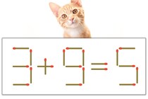 【マッチ棒パズル】正しい式にしよう！「3+9=5」【毎日脳トレ】