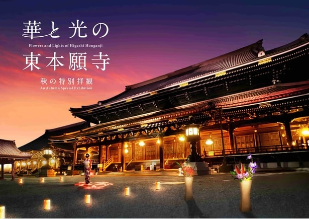 京都・東本願寺初の境内夜間ライトアップが10月26日、27日の2夜限定で開催決定！