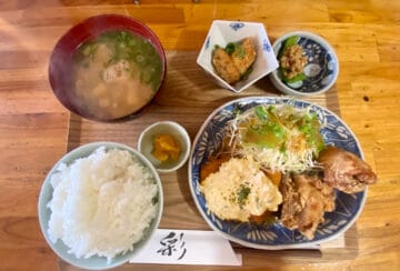 【嘉麻】元芸人さんが営業！居酒屋6期星のからあげ＆チキン南蛮定食