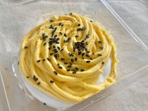 お芋とカスタードがたまらん♡【ローソン】秋の幸せパンケーキが新登場！