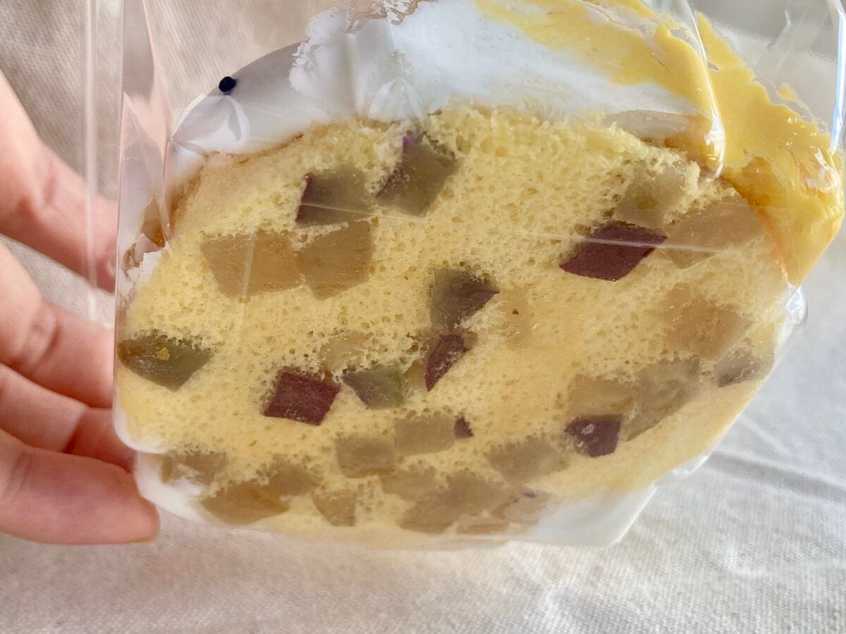 カスタードとお芋がたまらん♡【ローソン】秋の幸せパンケーキが新登場！