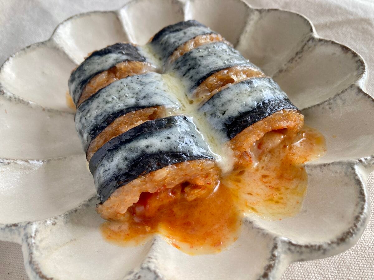 チーズに溺れる~!【ローソン】やみつき♡ヤンニョムチーズキンパが登場