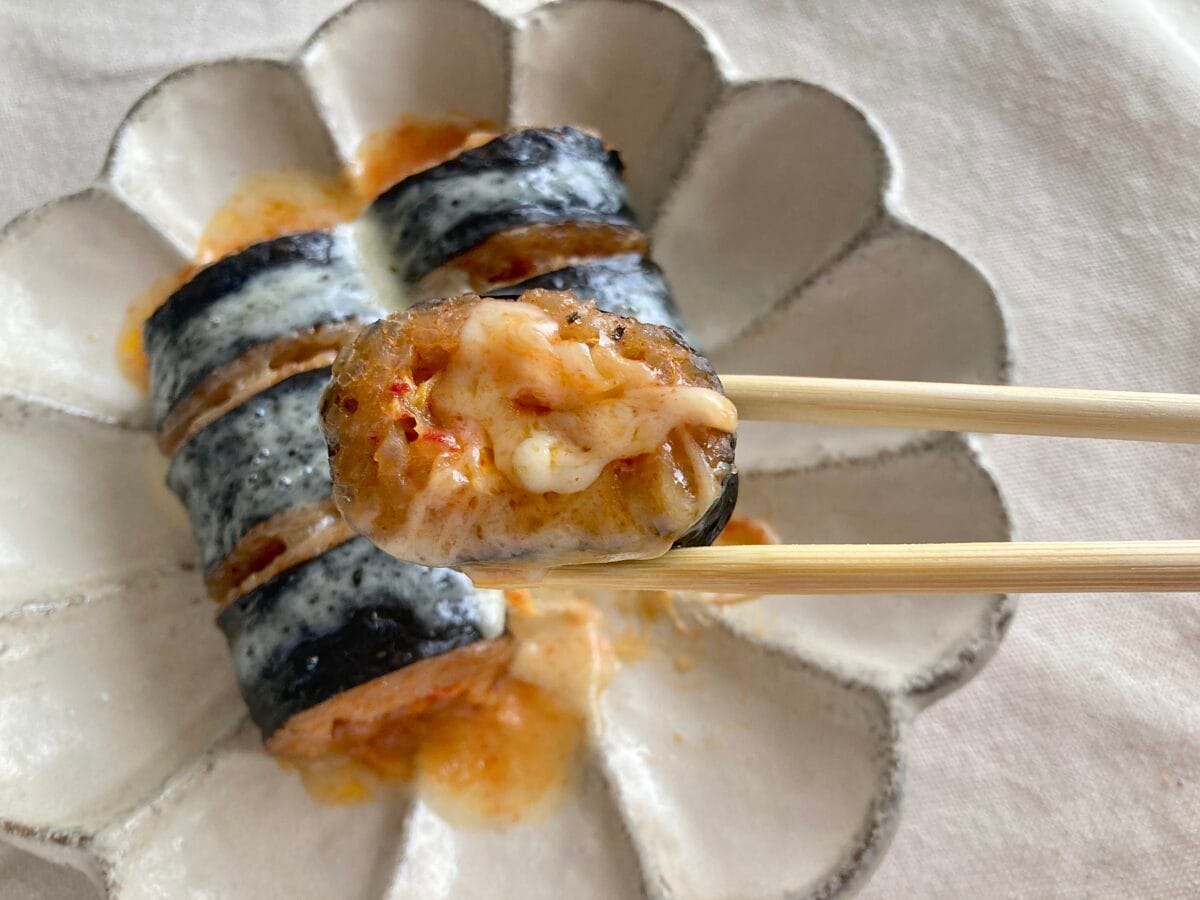 チーズに溺れる~!【ローソン】やみつき♡ヤンニョムチーズキンパが登場