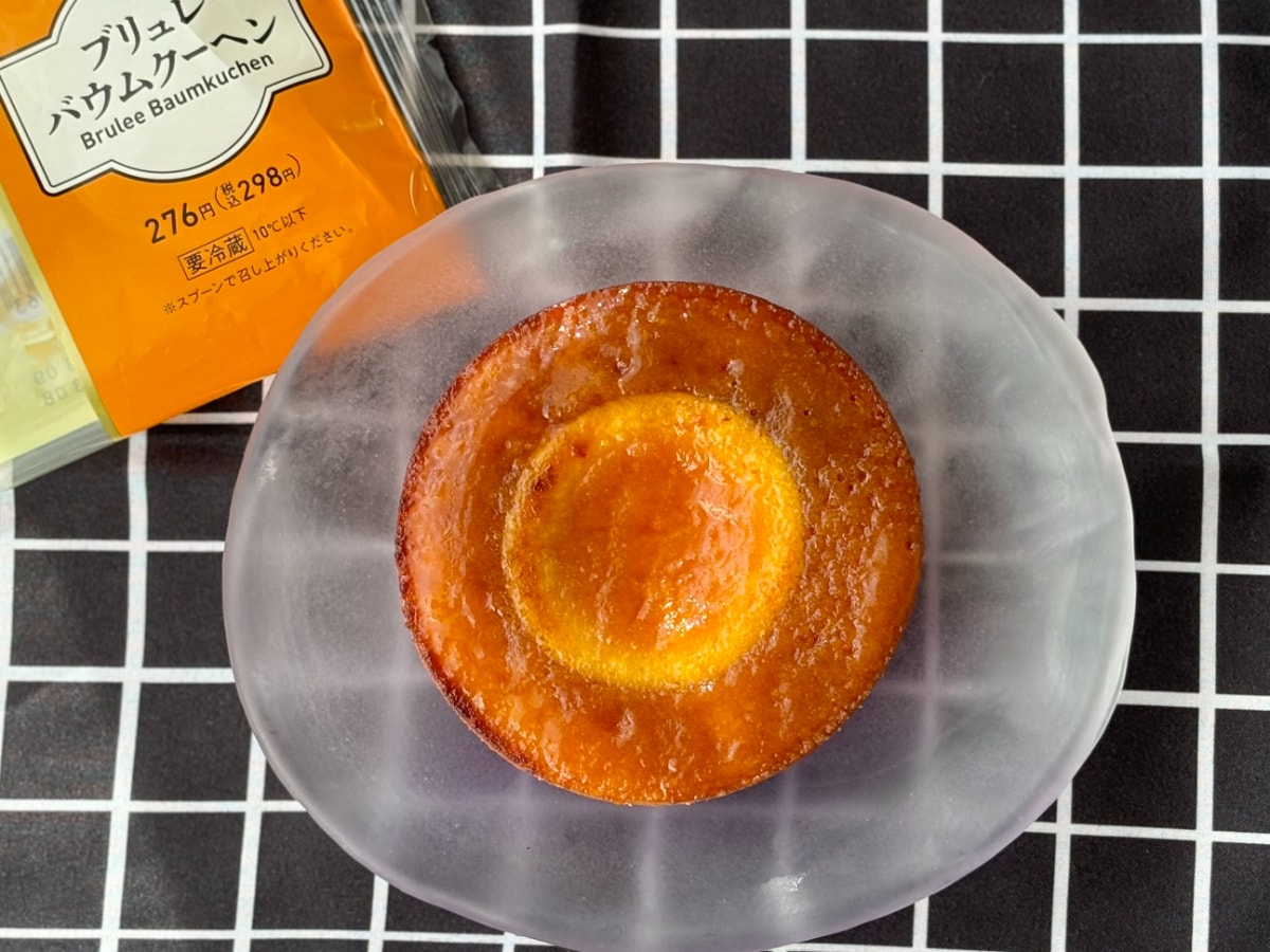 ブリュレ×バウムクーヘンが幸せすぎ♡【ファミマ限定】新スイーツを実食