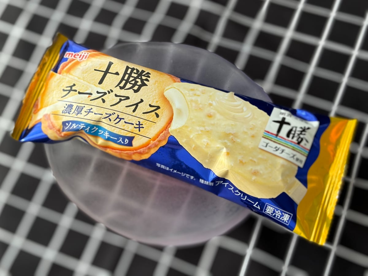 濃厚でさっぱりな味はまさにチーズケーキ!【明治】新作アイスが美味♡
