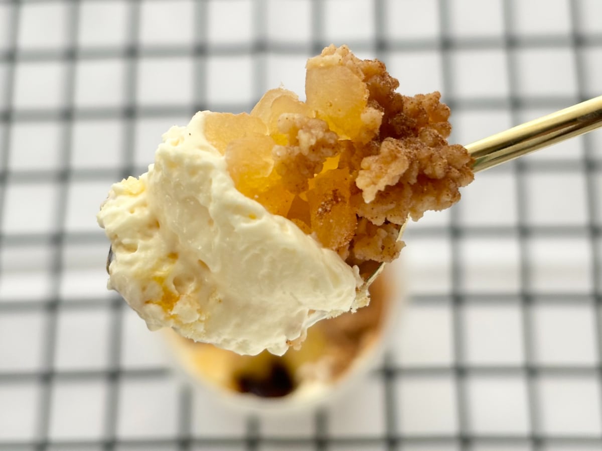 「過去1おすすめかも」の声も【ローソン】新作のりんごパフェを実食