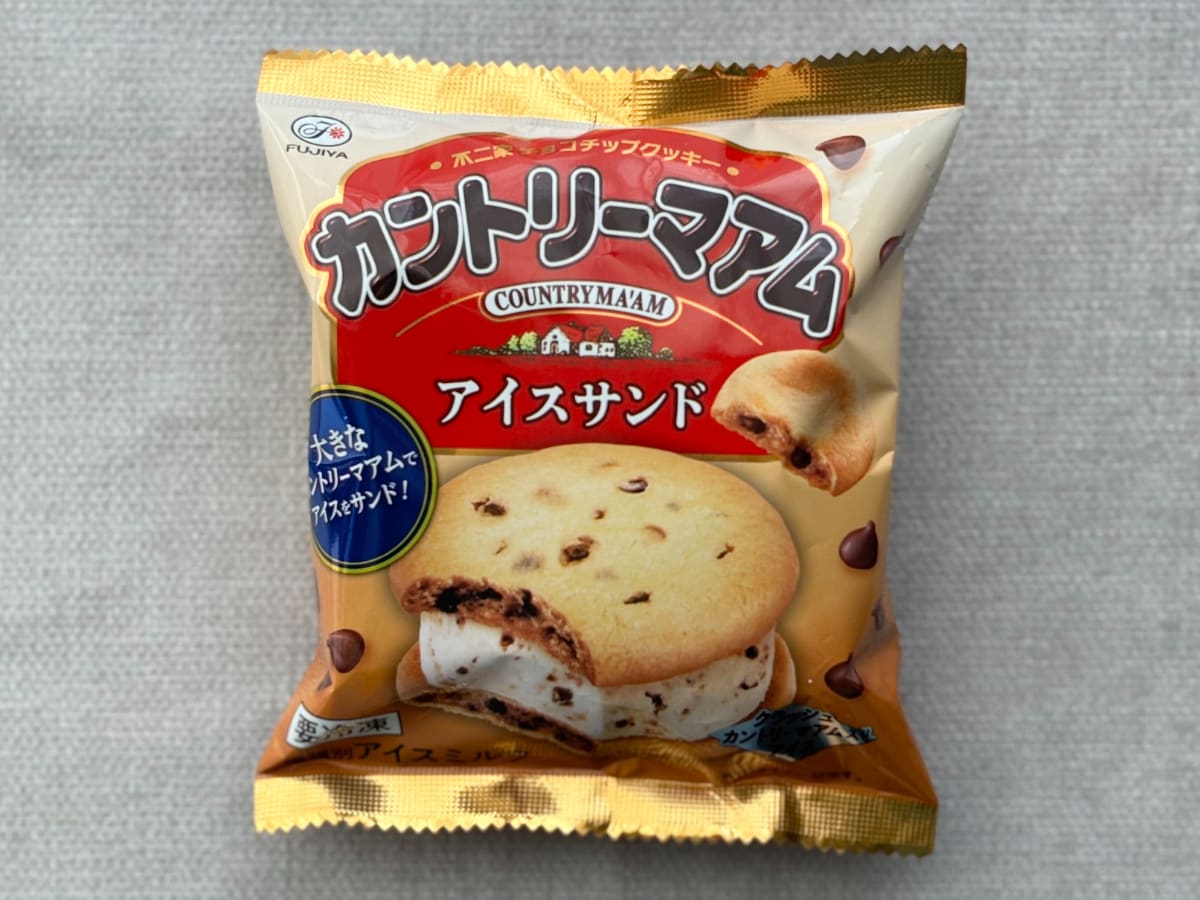カントリーマアムがアイスサンドに!【セブン限定】話題の新商品を実食