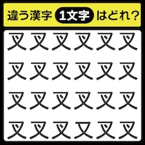 「1文字だけ違う……！」漢字間違い探しで脳トレしよう！【毎日脳トレ】【クイズ】