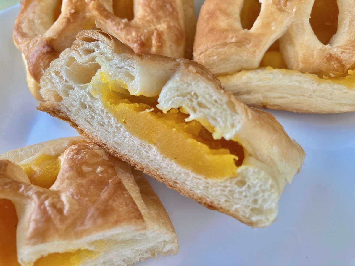 あまーいかぼちゃのペーストがいい!【ローソン】北海道産かぼちゃのデニッシュ