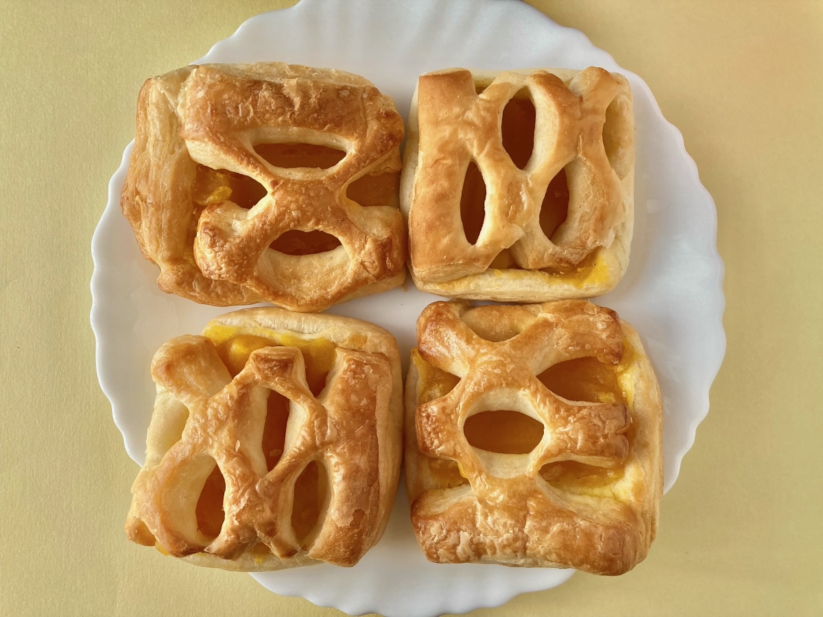 あまーいかぼちゃのペーストがいい!【ローソン】北海道産かぼちゃのデニッシュ