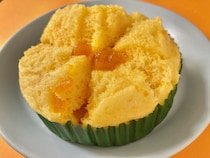 甘露煮の存在感に注目【ローソン】かぼちゃ蒸しパン