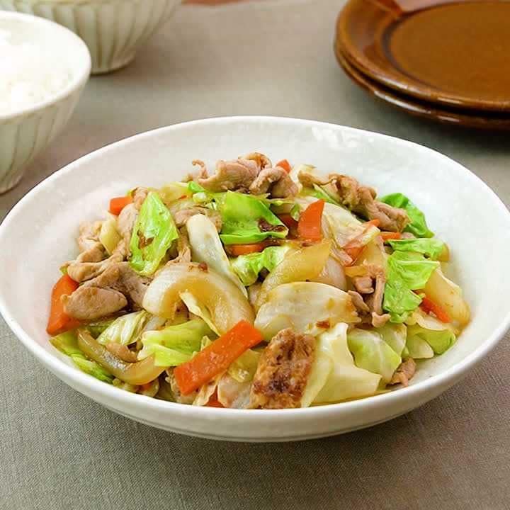 絶品！醤油麹で野菜炒め