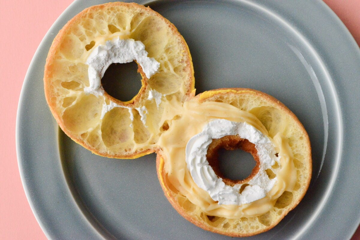 カラメルカスタード風味チョコってどんな味?【ミスド】大人気商品を実食