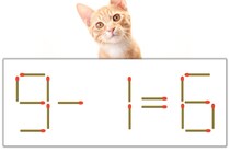 【マッチ棒パズル】正しい式にしよう！「9-1=6」【毎日脳トレ】
