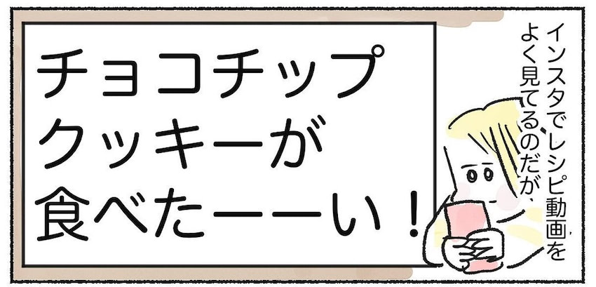 【神配合見つけた！】バターと砂糖少なめ「チョコチップクッキー」がサクホロで激ウマだった話【Ayumiの漫画】