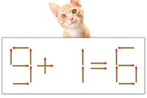 【マッチ棒パズル】正しい式にしよう！「9+1=6」【毎日脳トレ】