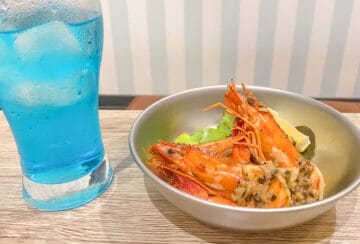 【飯塚】NEW OPEN！アメリカンダイナー居酒屋DINING57のガーリックシュリンプ