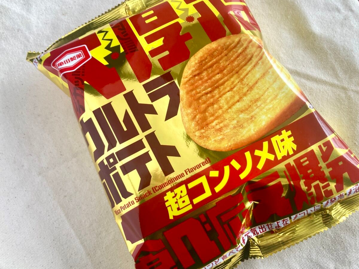 米粉×ポテト!?【亀田】大きい!分厚い!濃厚!新感覚スナック登場