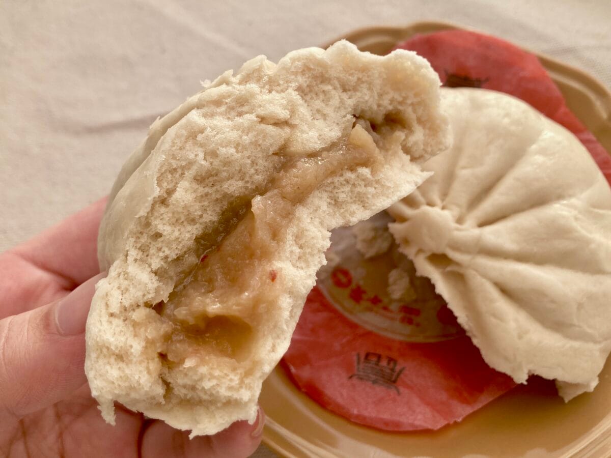 トロッとこってり濃厚豚骨【ローソン】天一コラボの中華まん食べてみた!