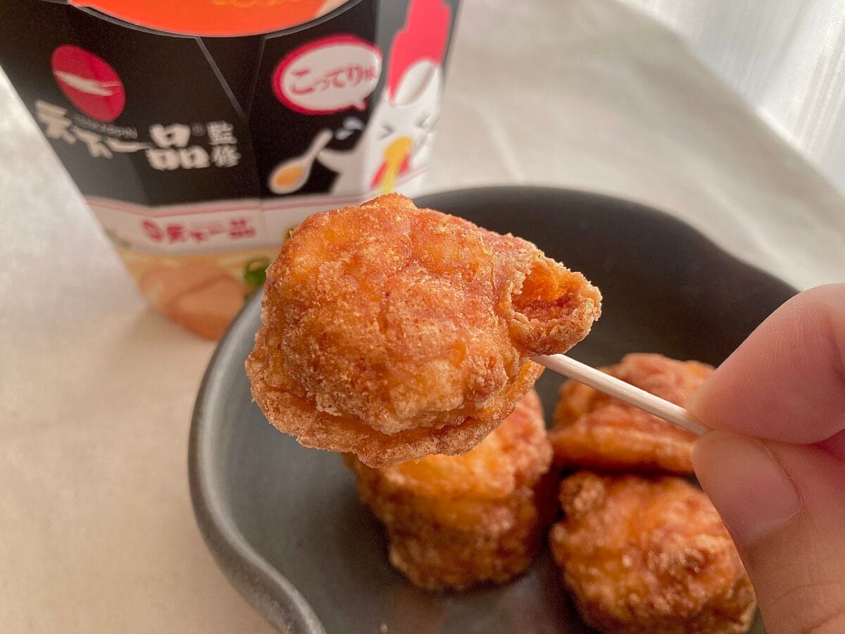 天下一品×からあげクン【ローソン】意外と食べやすい「こってり味」!