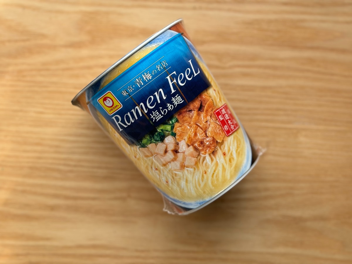 コクのある塩スープ&細麺で「リピあり」【セブン】人気店監修のカップ麺