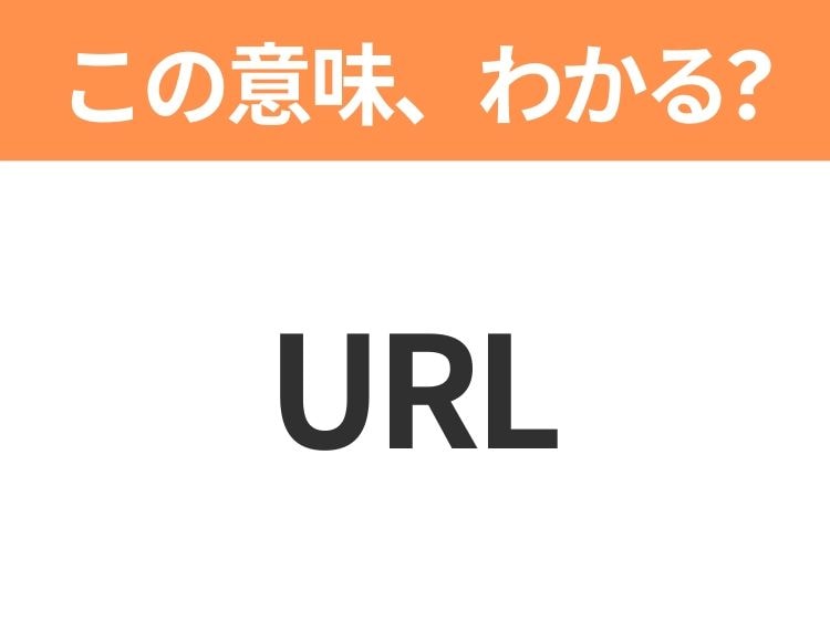 【略語クイズ】「URL」の正式名称は？意外と知らない身近な略語！